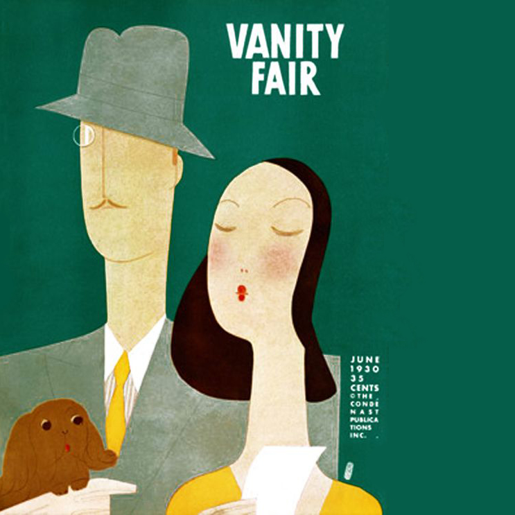 esani Vintage Vanity Fair magazine cover