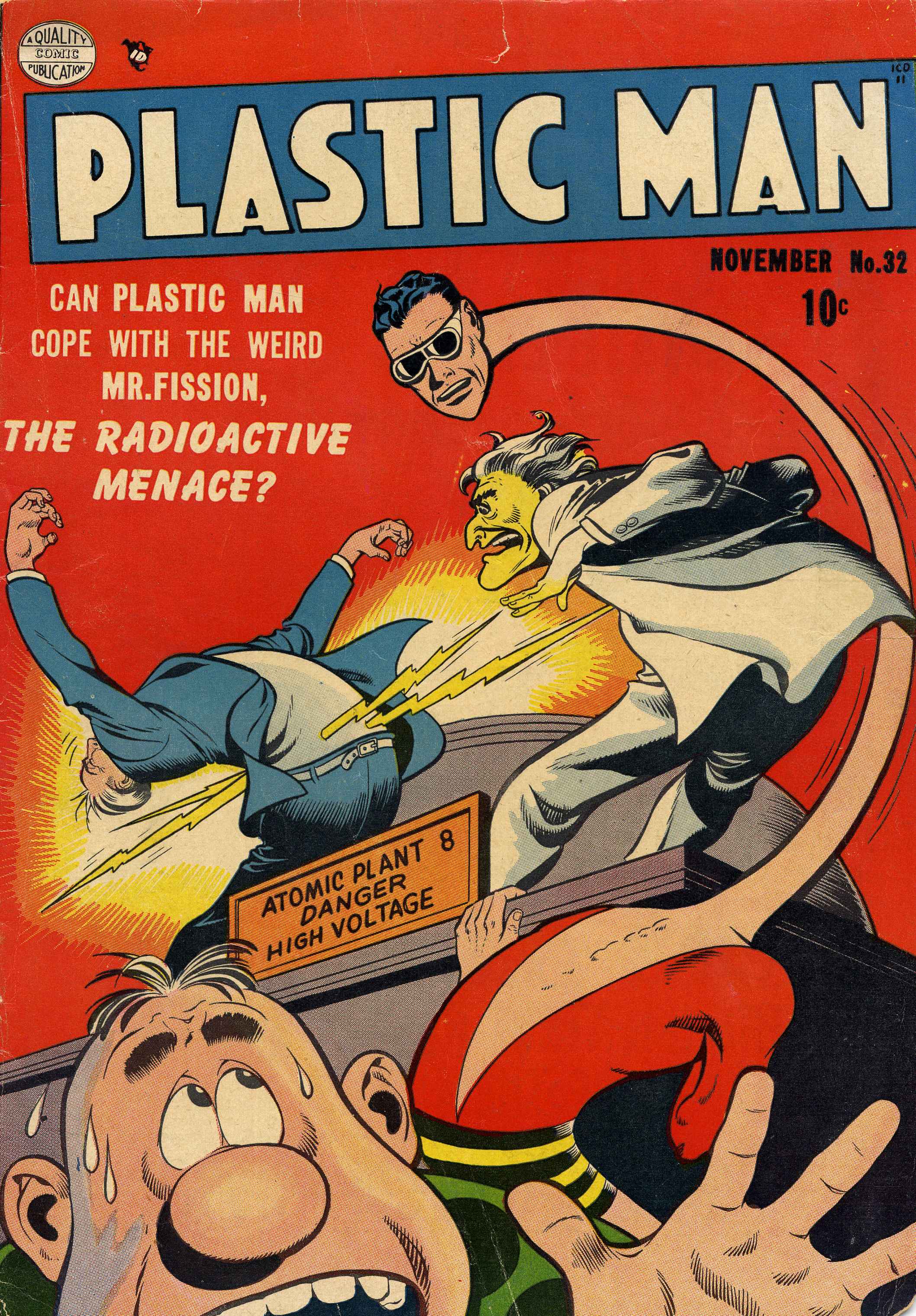 Read online Plastic Man (1943) comic -  Issue #32 - 1