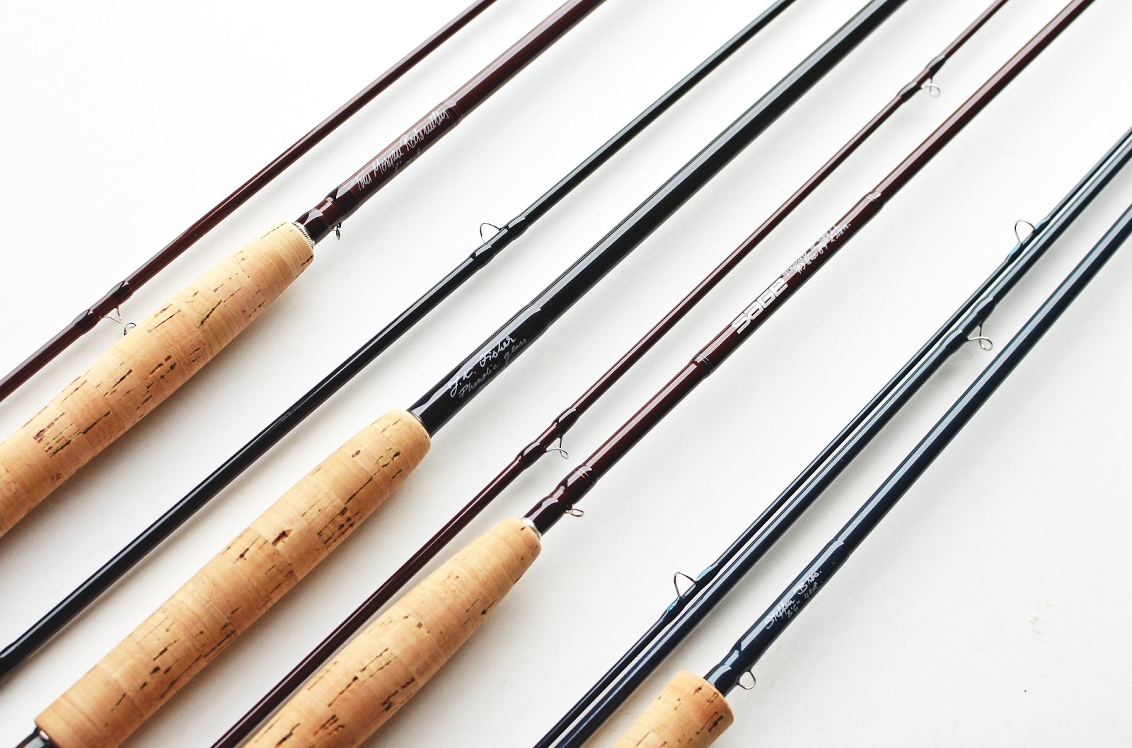Handcrafted graphite and fiberglass fly rods: Special rods. London Fly