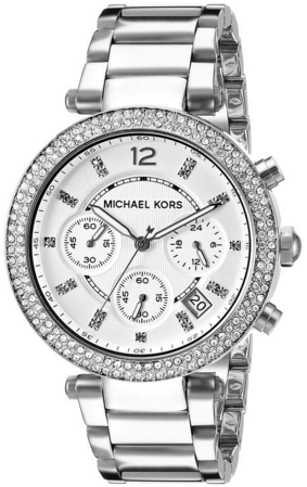michael kors womens silver watches