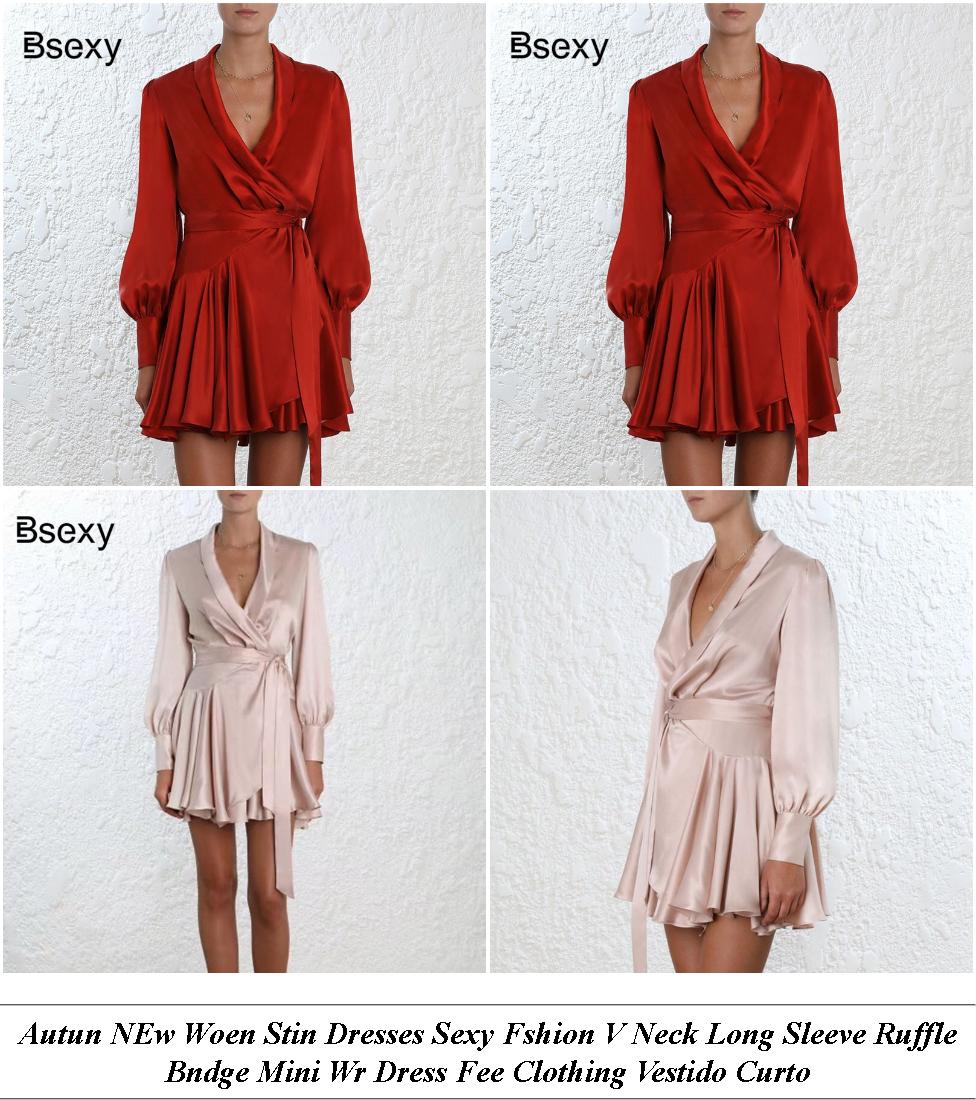 Summer Beach Dresses - Clearance Clothing Sale - Gold Dress - Cheap Trendy Clothes