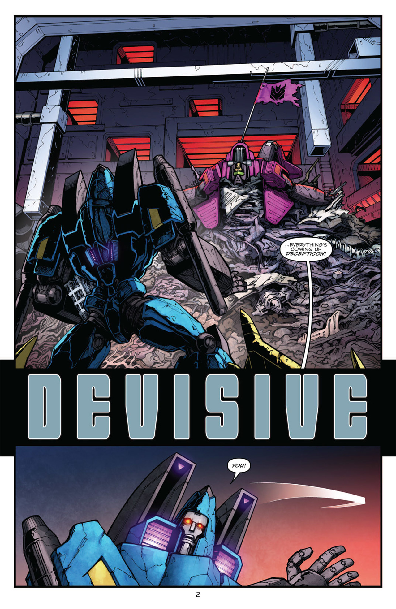 Read online Transformers: Robots In Disguise (2012) comic -  Issue #4 - 5