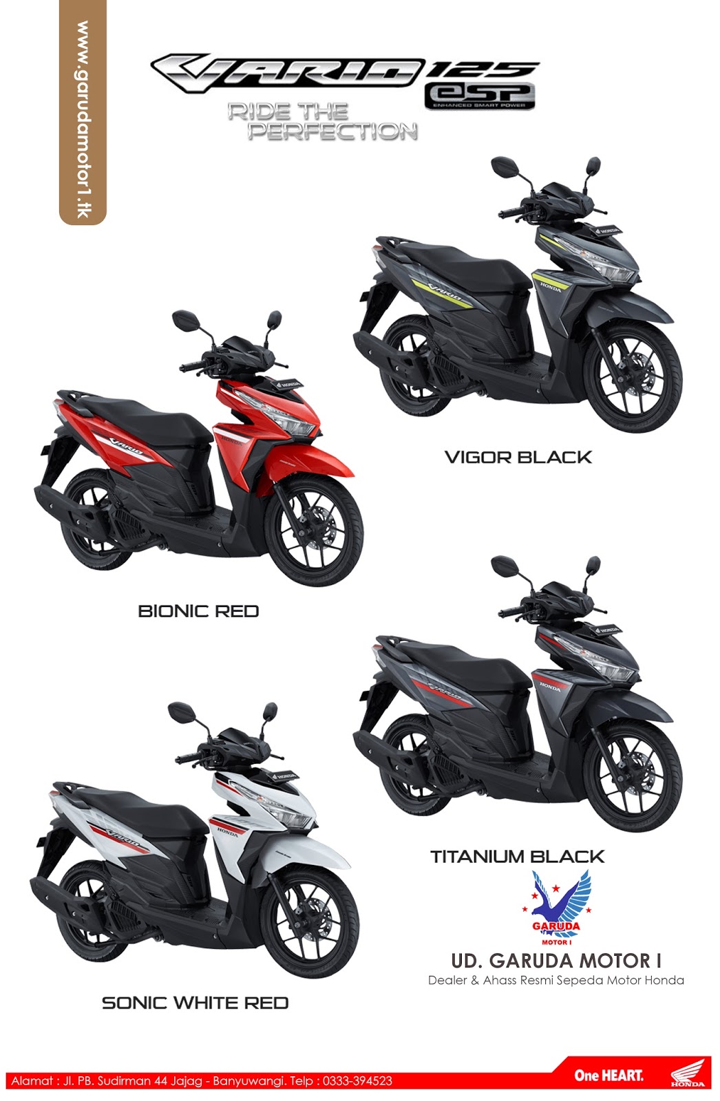 Vario Techno 125 Garuda Motor I