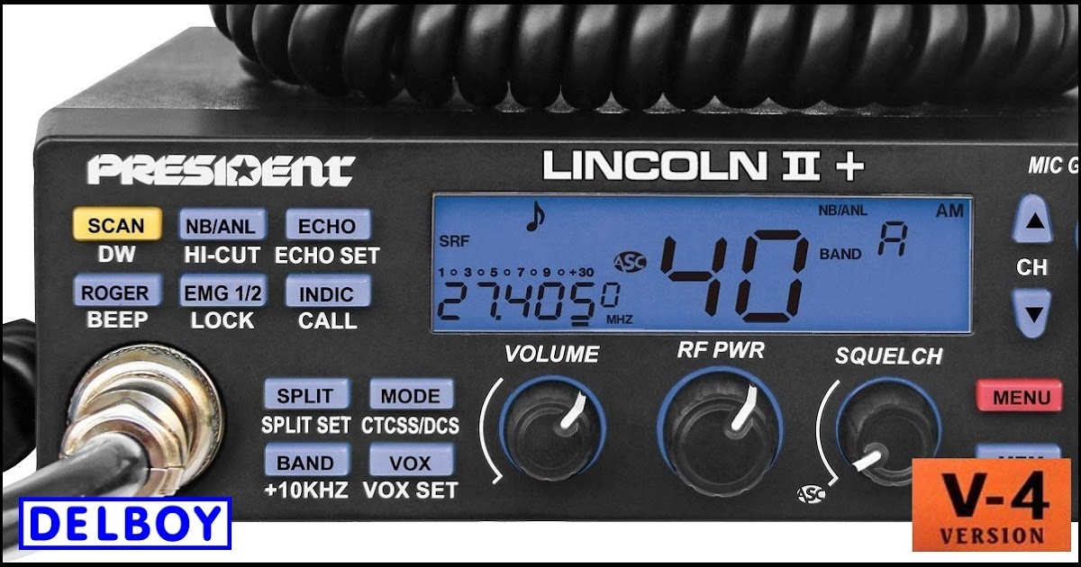 LINCOLN II + - Radioamateur - Radio CB / RadioAmateur - President