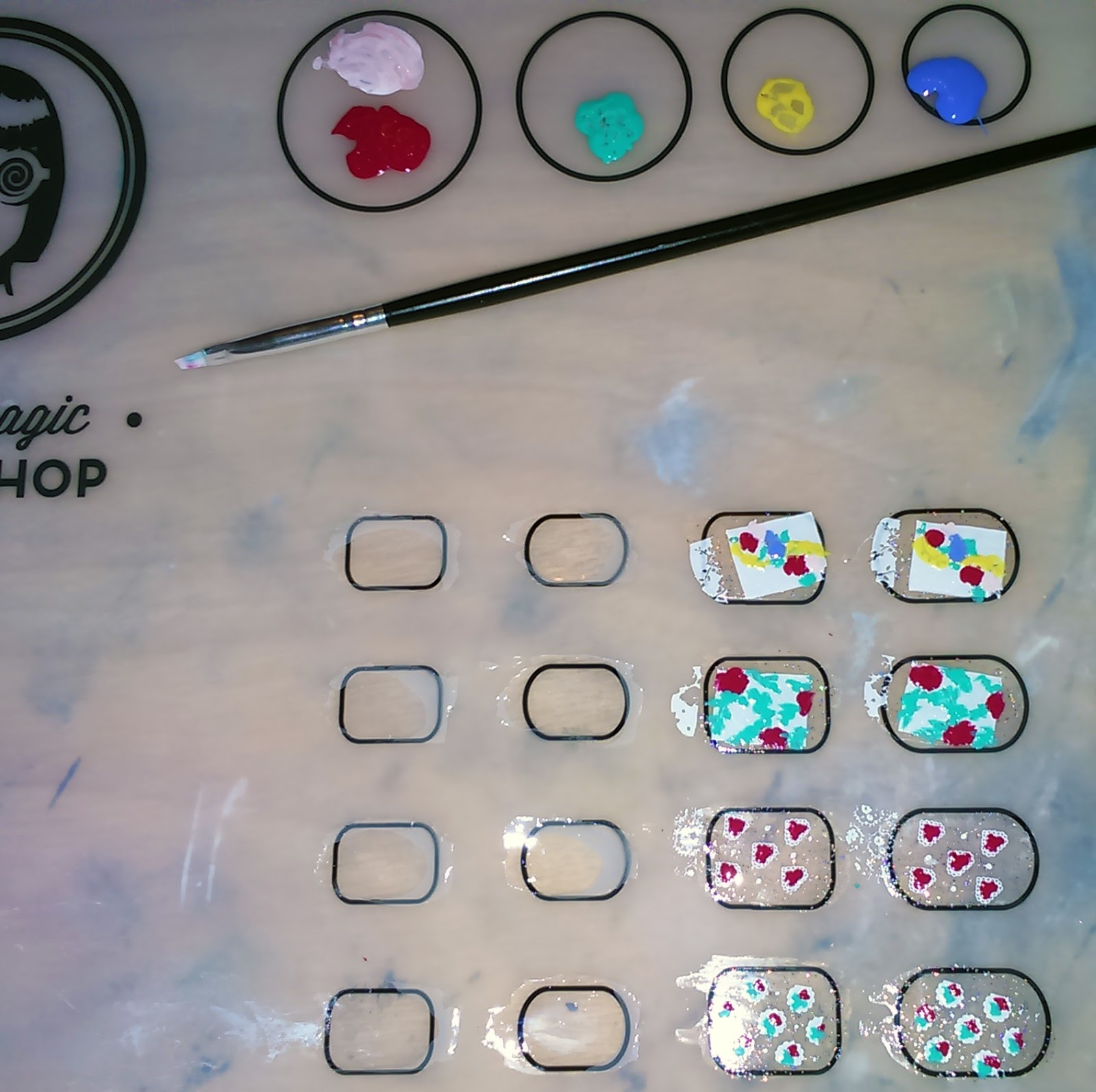 Geordie Nails Moyou London Your Magic Workshop Stamping Mat Review
