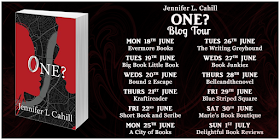 one, jennifer-l-cahill, book, blog-tour