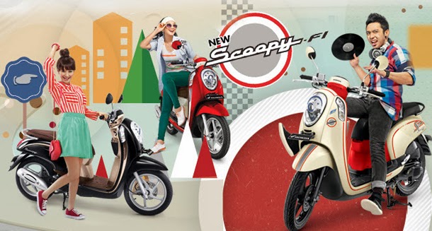 DEALER RESMI SEPEDA MOTOR HONDA MPM MOJOKERTO SCOOPY FI