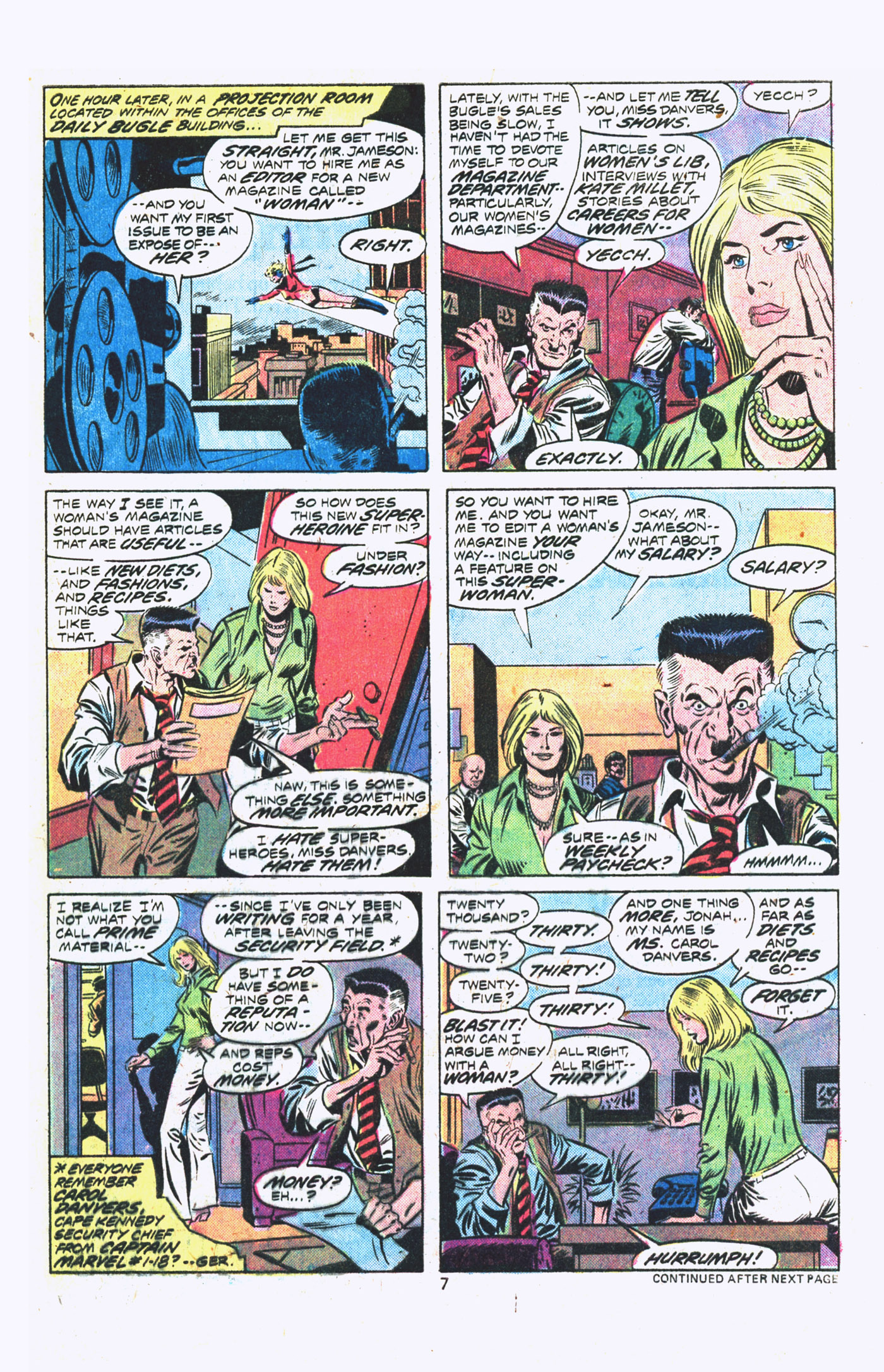 Ms. Marvel (1977) issue 1 - Page 6