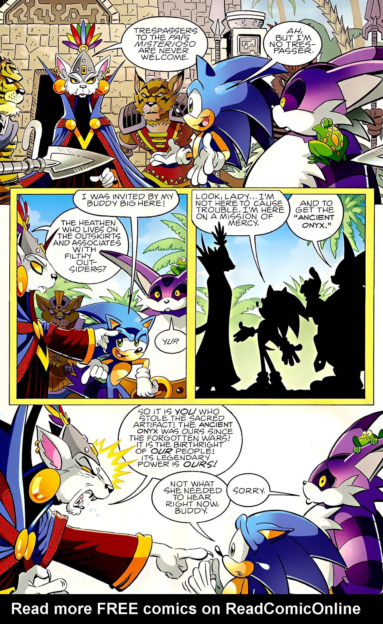 Read online Sonic The Hedgehog comic -  Issue #213 - 3