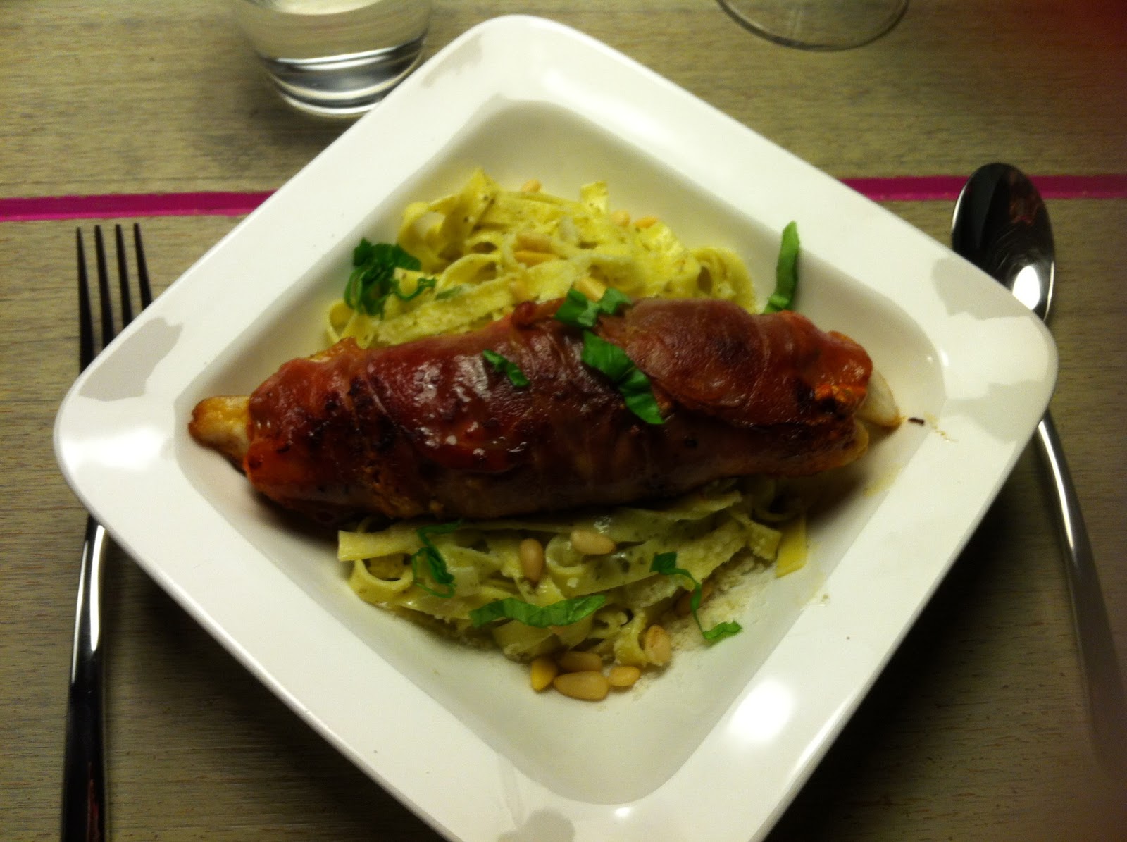 CULINAIR MET HILDE Tagiatelle met pestosaus en tilapiafilet met