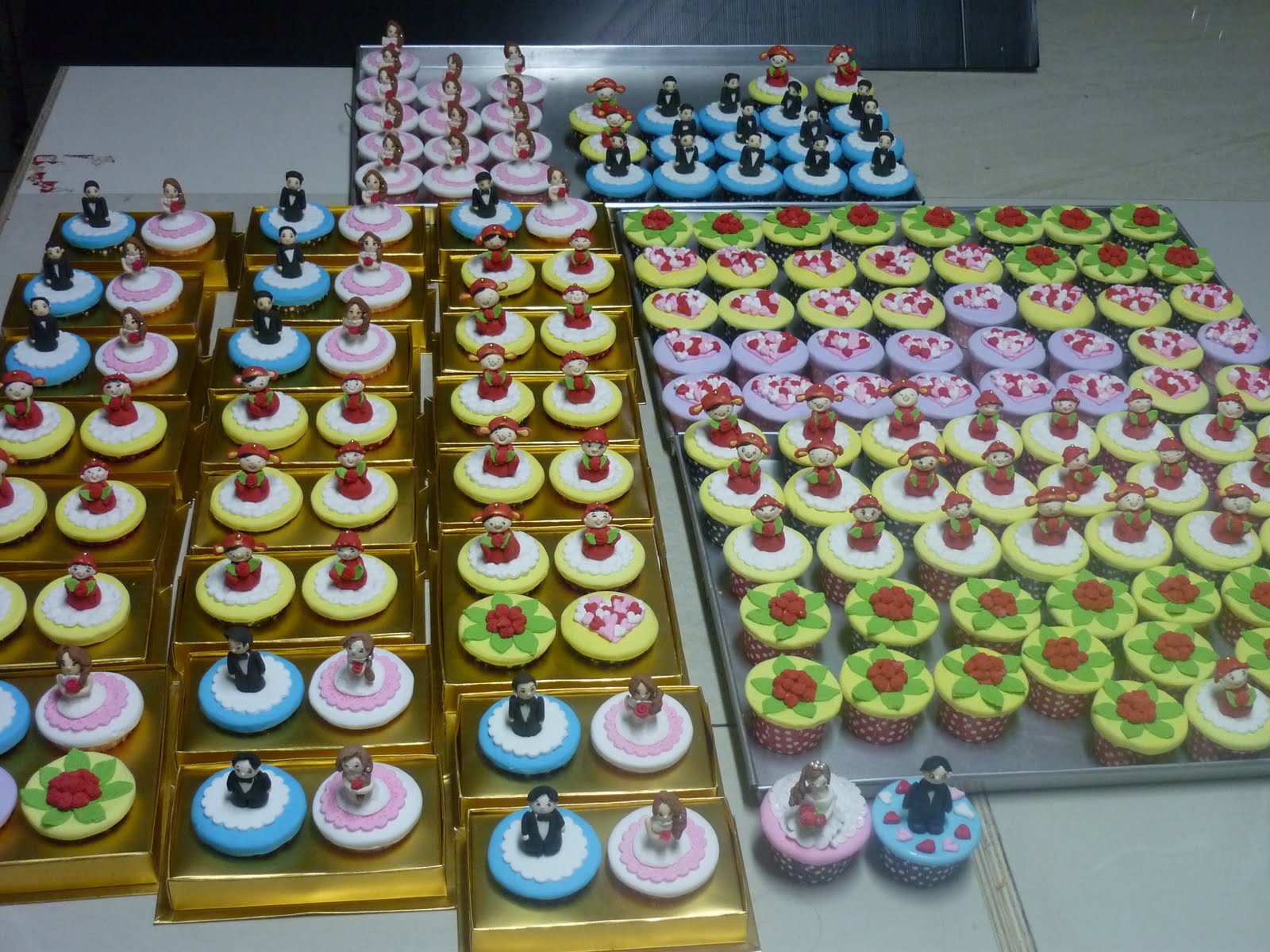 Kukis4fun Wedding Souvenir Cupcakes