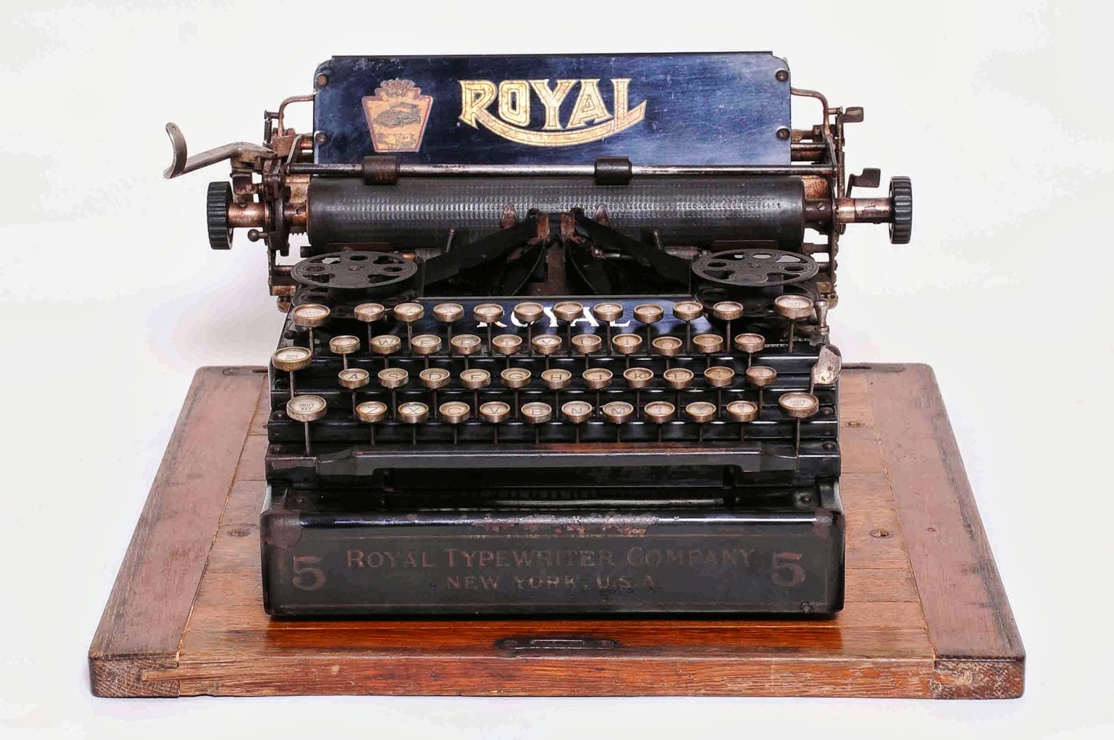 Old Vintage Gallery: Mesin Ketik Royal Standard 5 Circa 1911