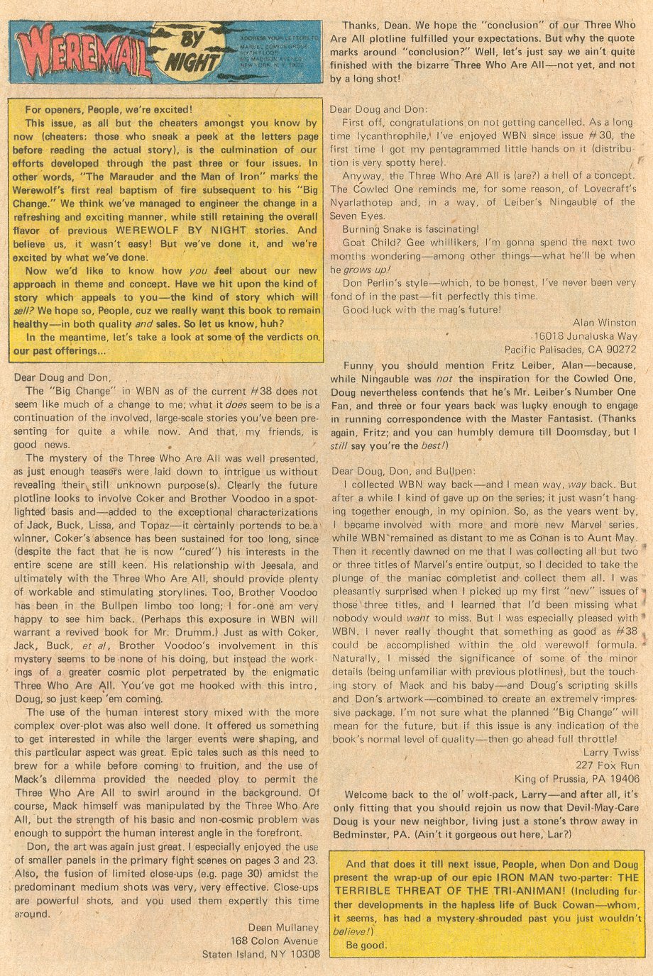 Werewolf by Night (1972) issue 42 - Page 13