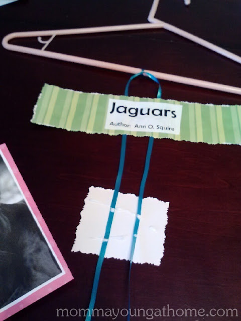 How to Make a Hanger Mobile Book Report