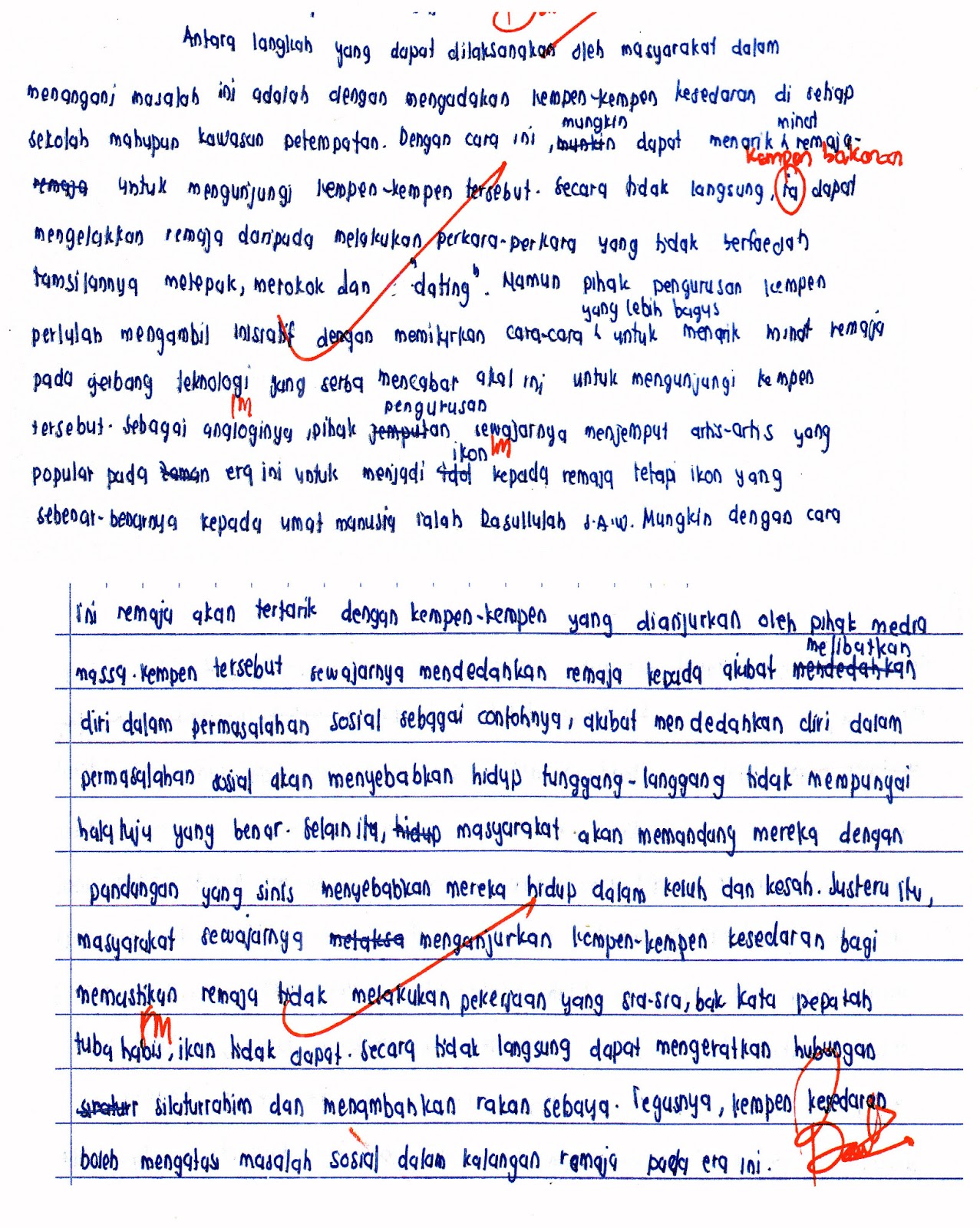 Contoh Karangan Tahun 5 Bahasa Melayu Niaqosweeney  Riset