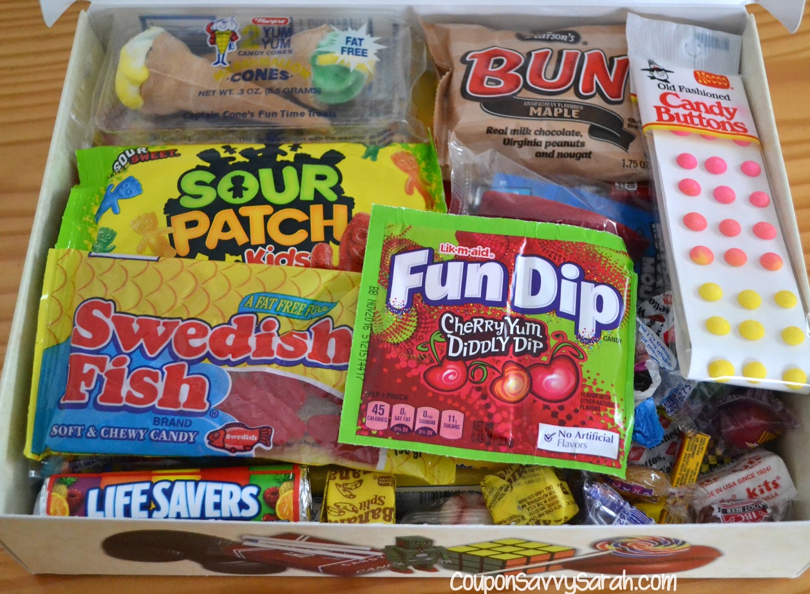 Coupon Savvy Sarah Old Time Candy 4lb Decade Box A Sweet Treat for