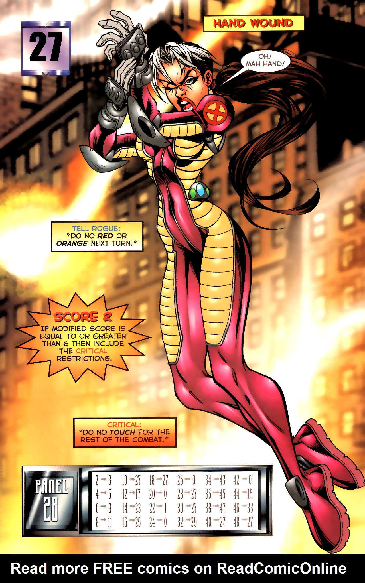 Read online Rogue Battlebook: Streets Of Fire comic -  Issue # Full - 16