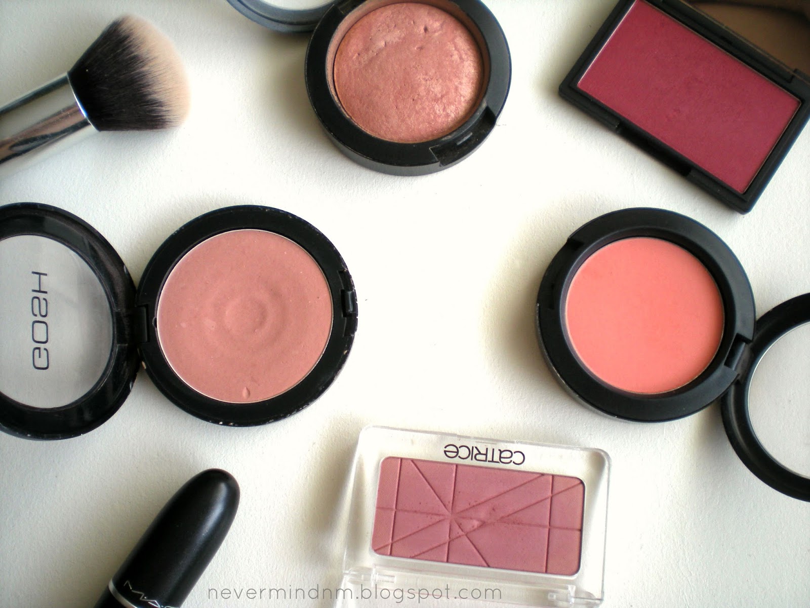 NeverMind Top 5 Blushes