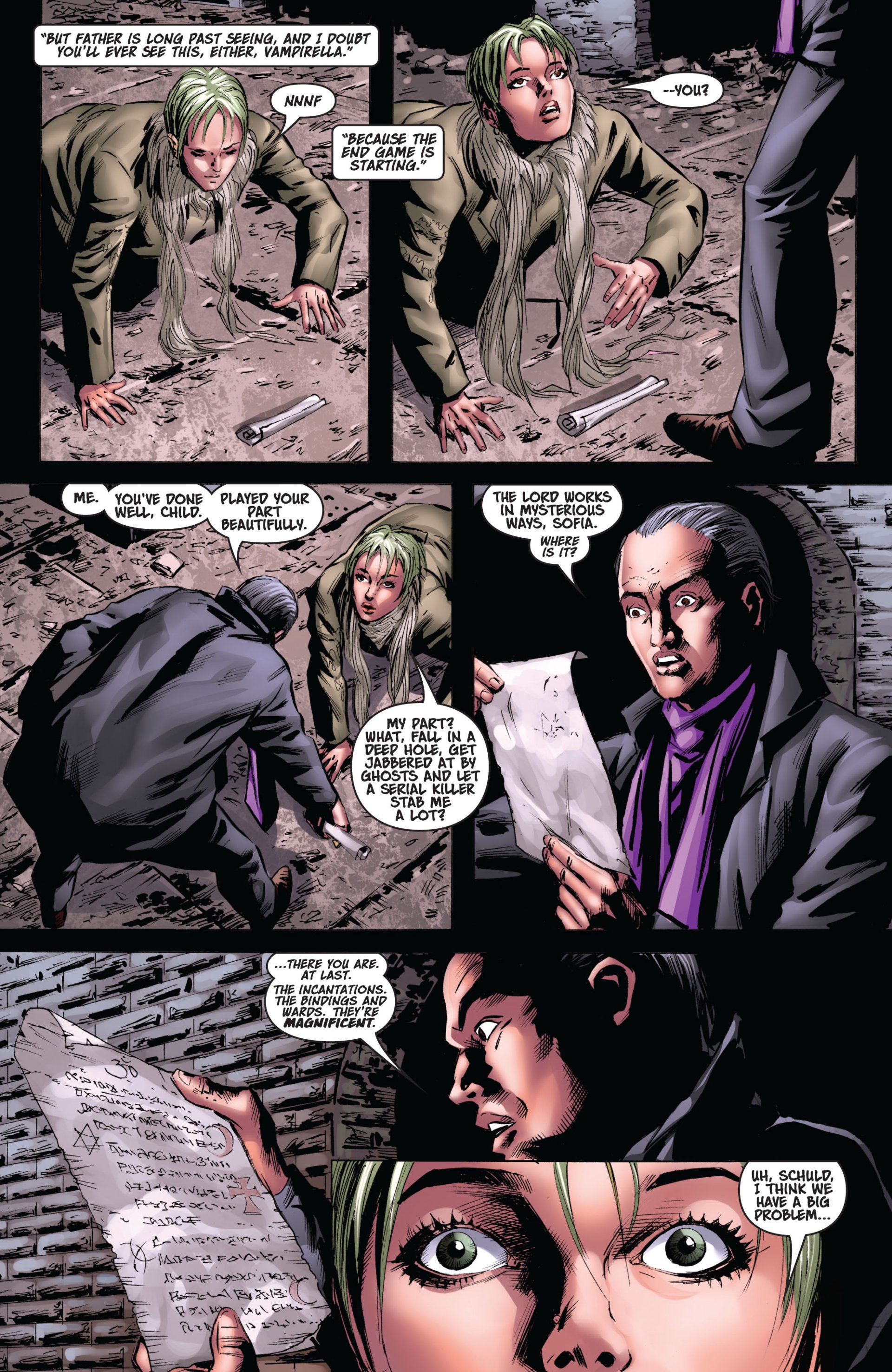 Read online Vampirella (2010) comic -  Issue #15 - 22