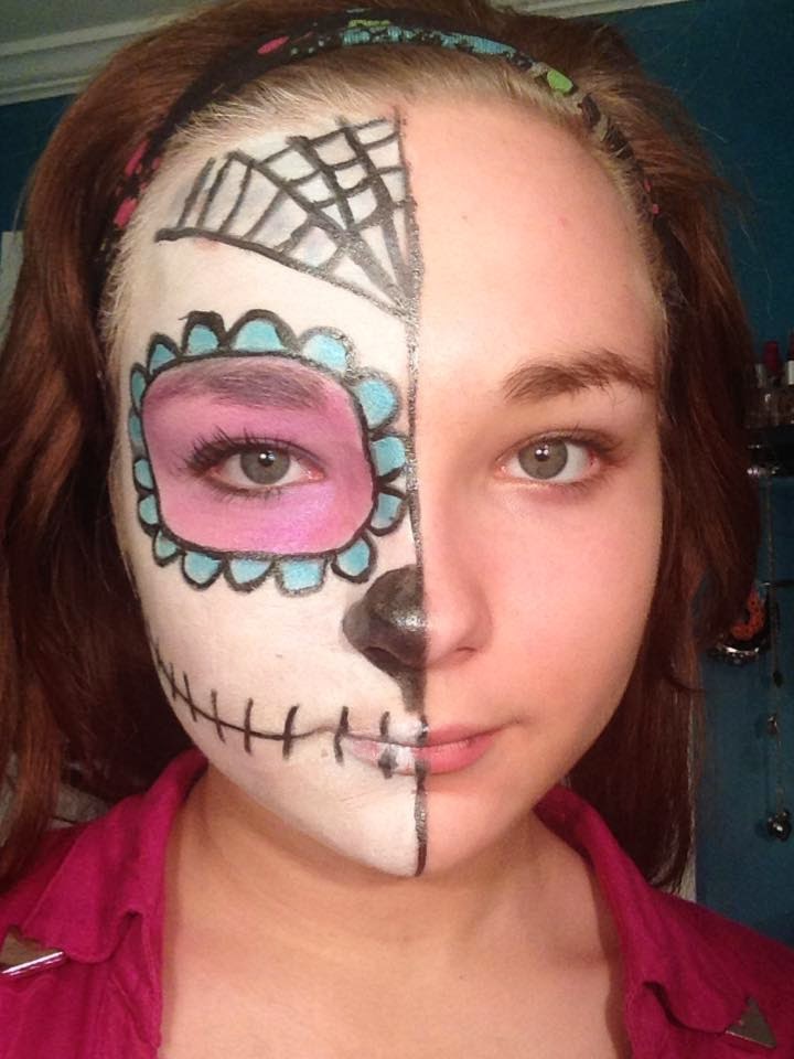 ChromoBeauty: Macabre Makeup Sugar Skull Tutorial