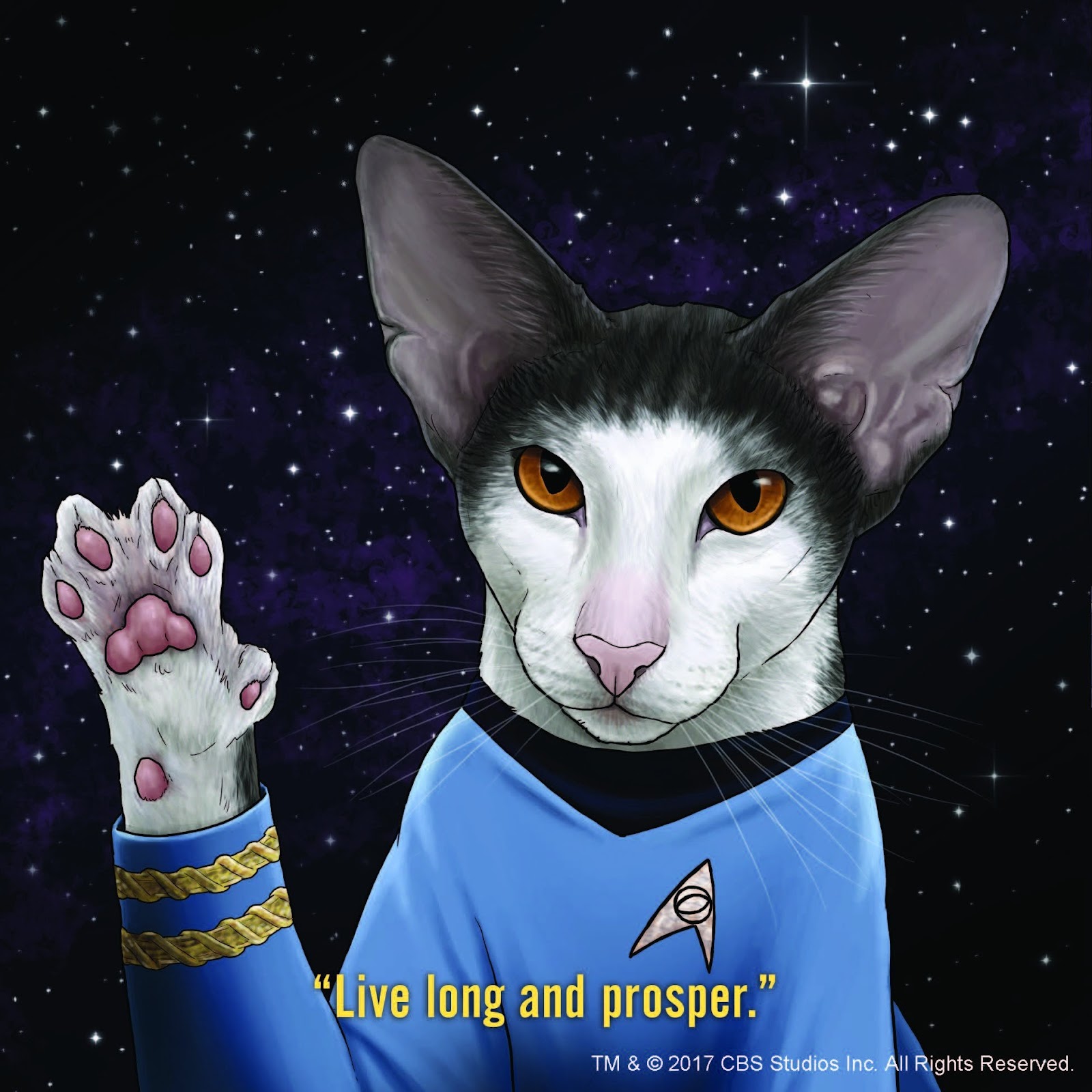 The Trek Collective Star Trek Cats previews