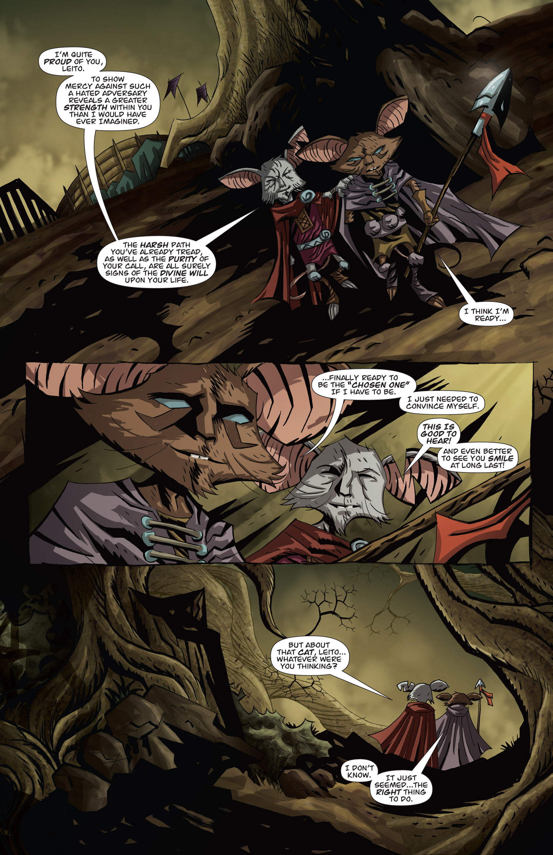 The Mice Templar Volume 4: Legend issue 7 - Page 22