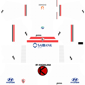 Al-Zamalek SC Kits 2017/18 - Dream League Soccer