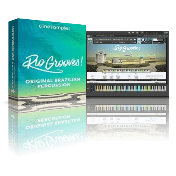 Cinesamples Rio Grooves KONTAKT Library