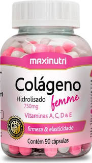 Colágeno Femme com Vitaminas A, C, D e E -