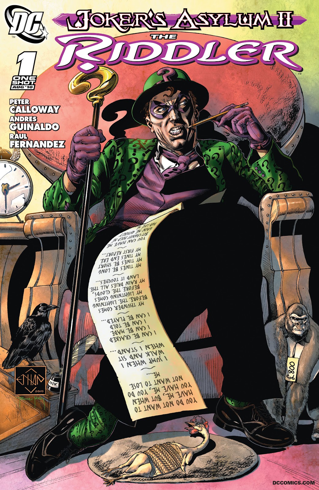 Joker's Asylum II: The Riddler issue Full - Page 1