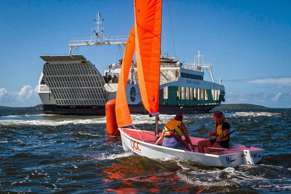 Sailing at the Port Curtis Sailing Club, Gladstone, Queensland: Sprint ...