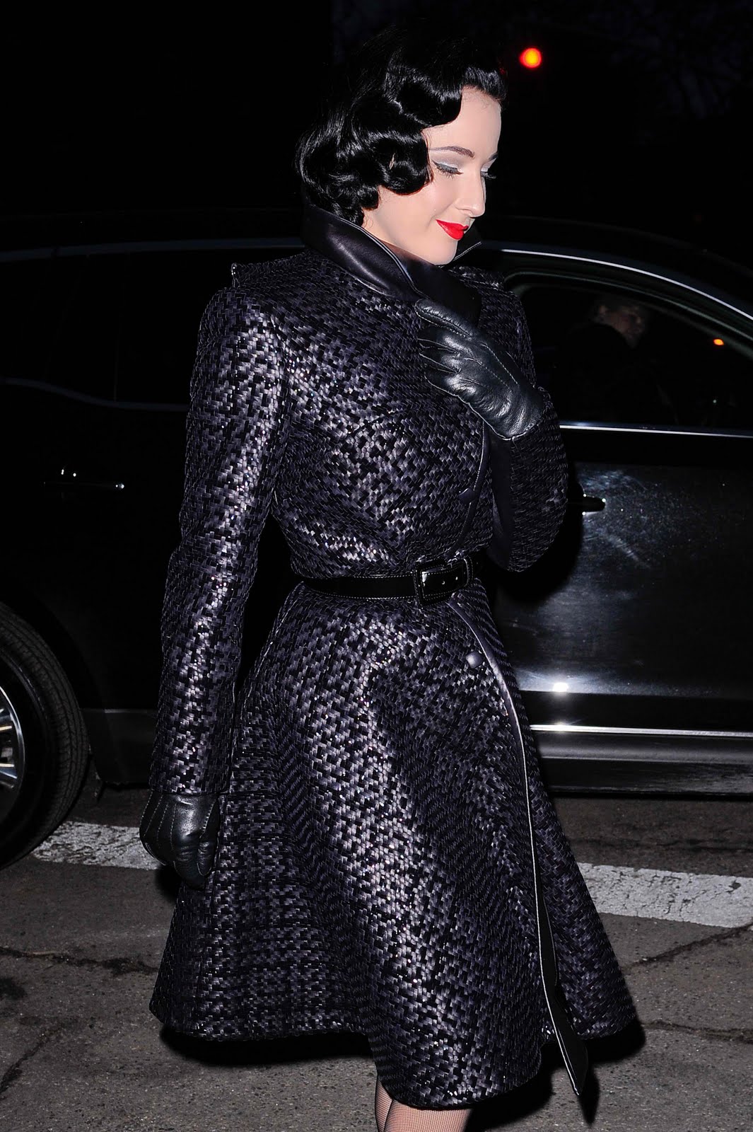 Leather Leather Leather Blog: Dita Von Teese (UHQ) - Red ...