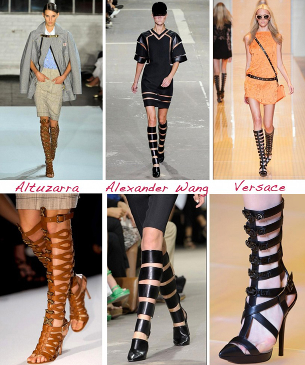 fashioncollectiontrend Gladiator Boot models 2014,2013 Gladiator boot