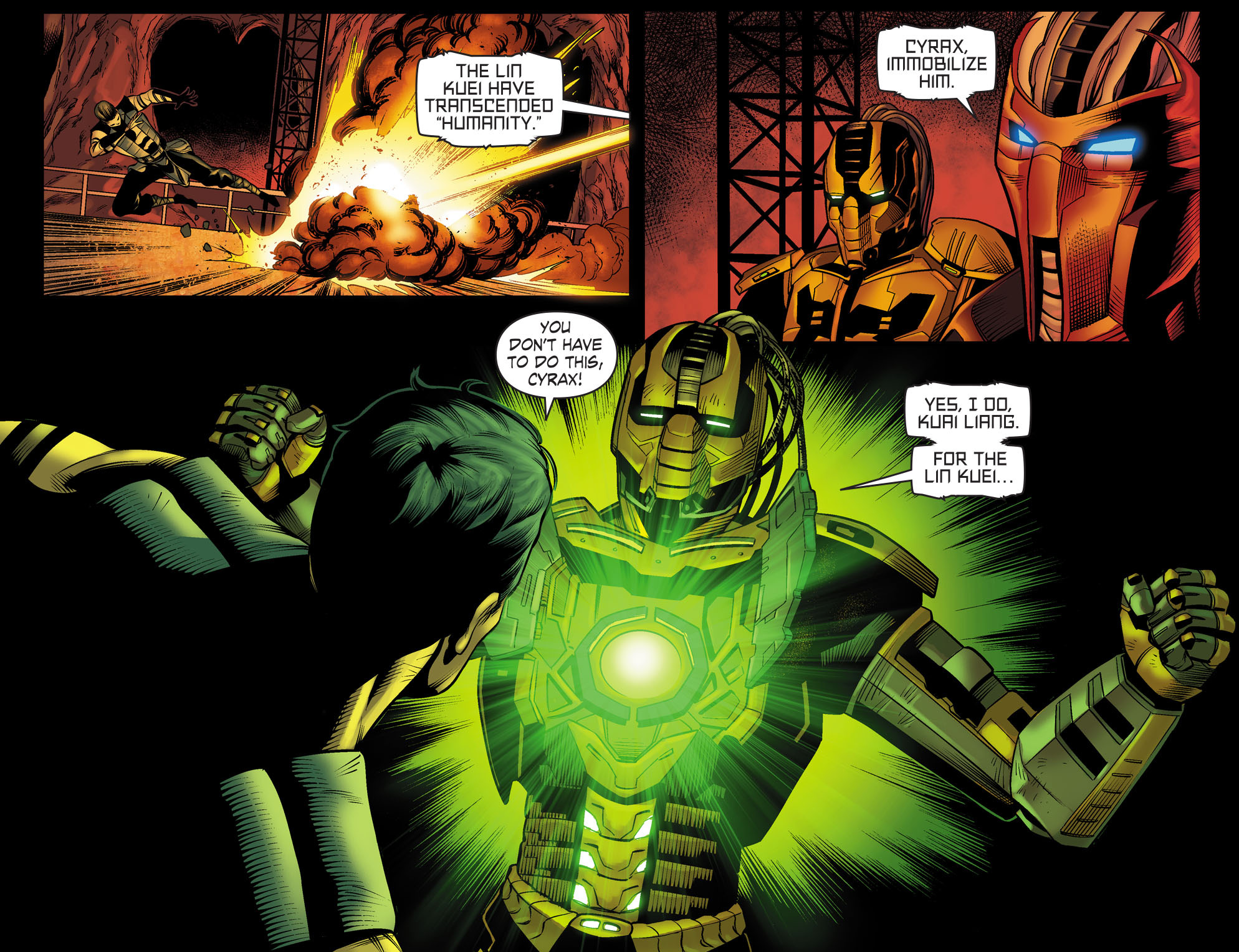 Read online Mortal Kombat X [I] comic -  Issue #35 - 21