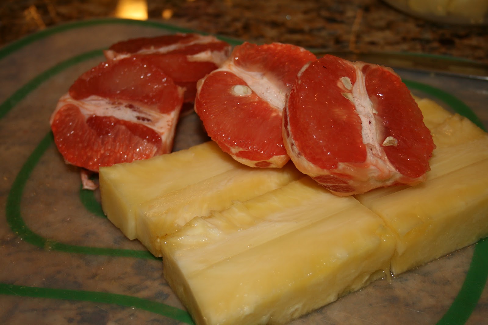 Granted by Tiffany Pineapple Grapefruit Juice