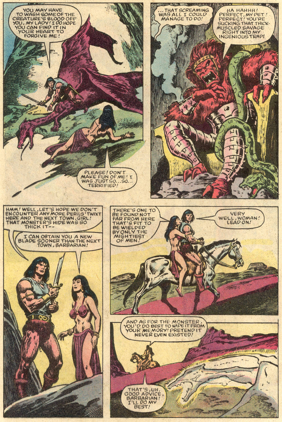 Read online Conan the Barbarian (1970) comic -  Issue #152 - 6