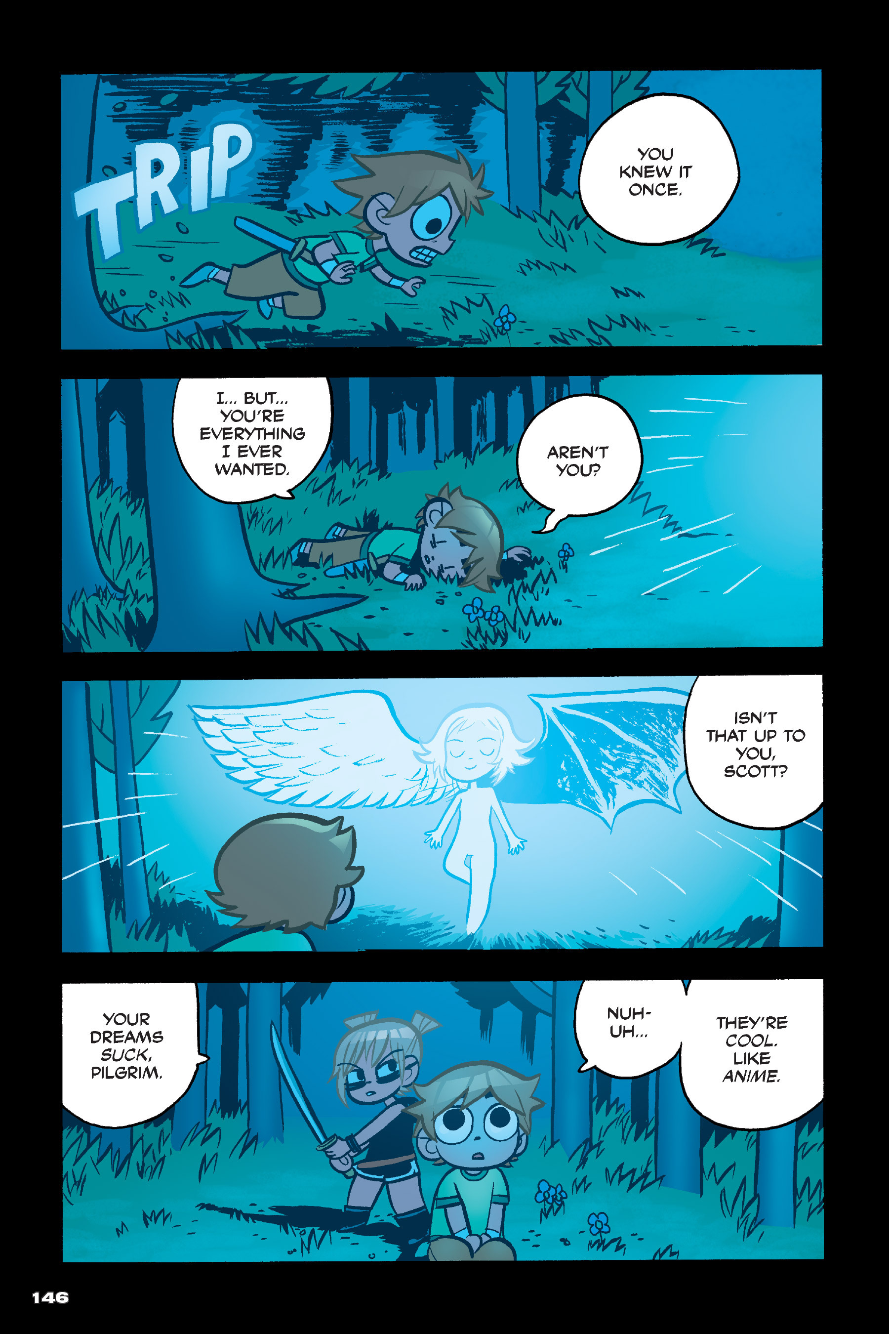 Read online Scott Pilgrim comic -  Issue #4 - 143