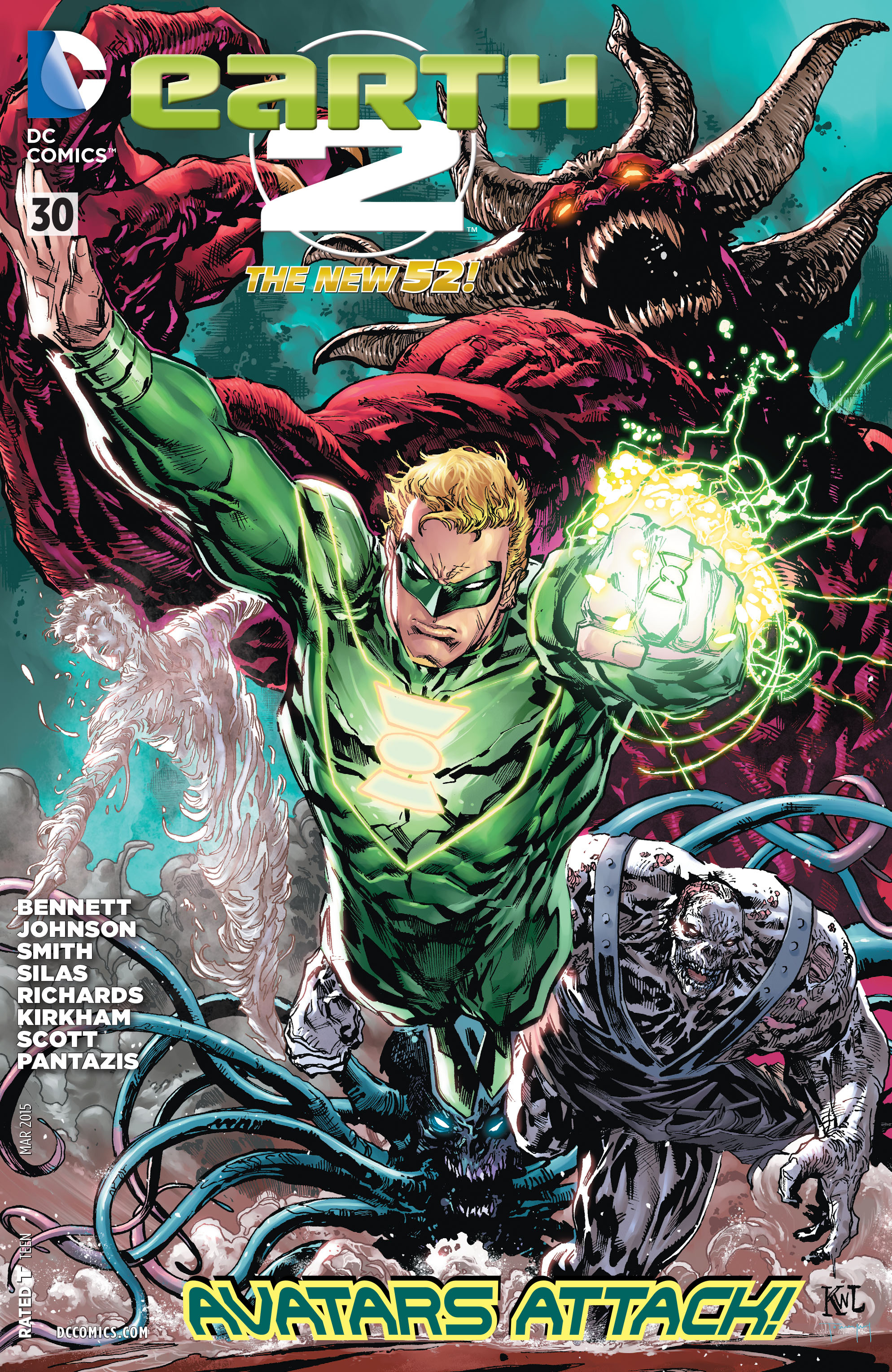 Read online Earth 2 comic -  Issue #30 - 1