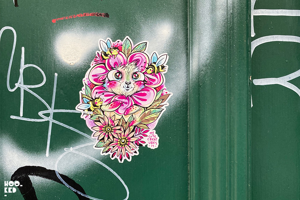 My Cute Creatures - Shoreditch Street Art Stickers
