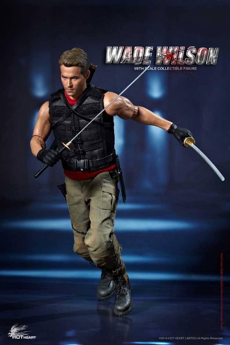 X men origins купить. Wade Wilson Wolverine Action Figure. Статуэтки Wade. Росомаха фигурка hot Toys.