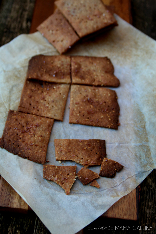 quinoa crackers