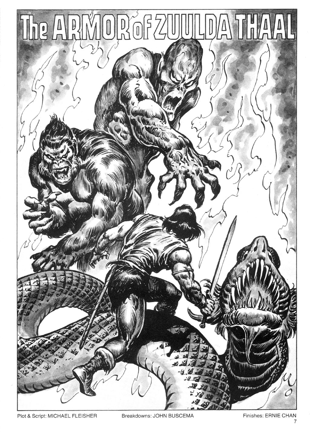 The Savage Sword Of Conan issue 87 - Page 7