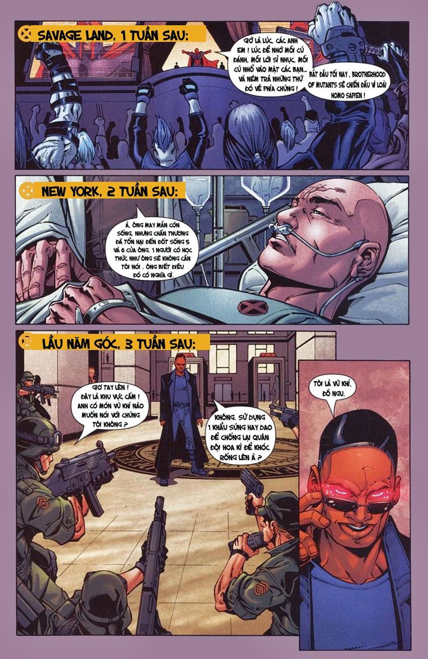 Ultimate X - men chap 26