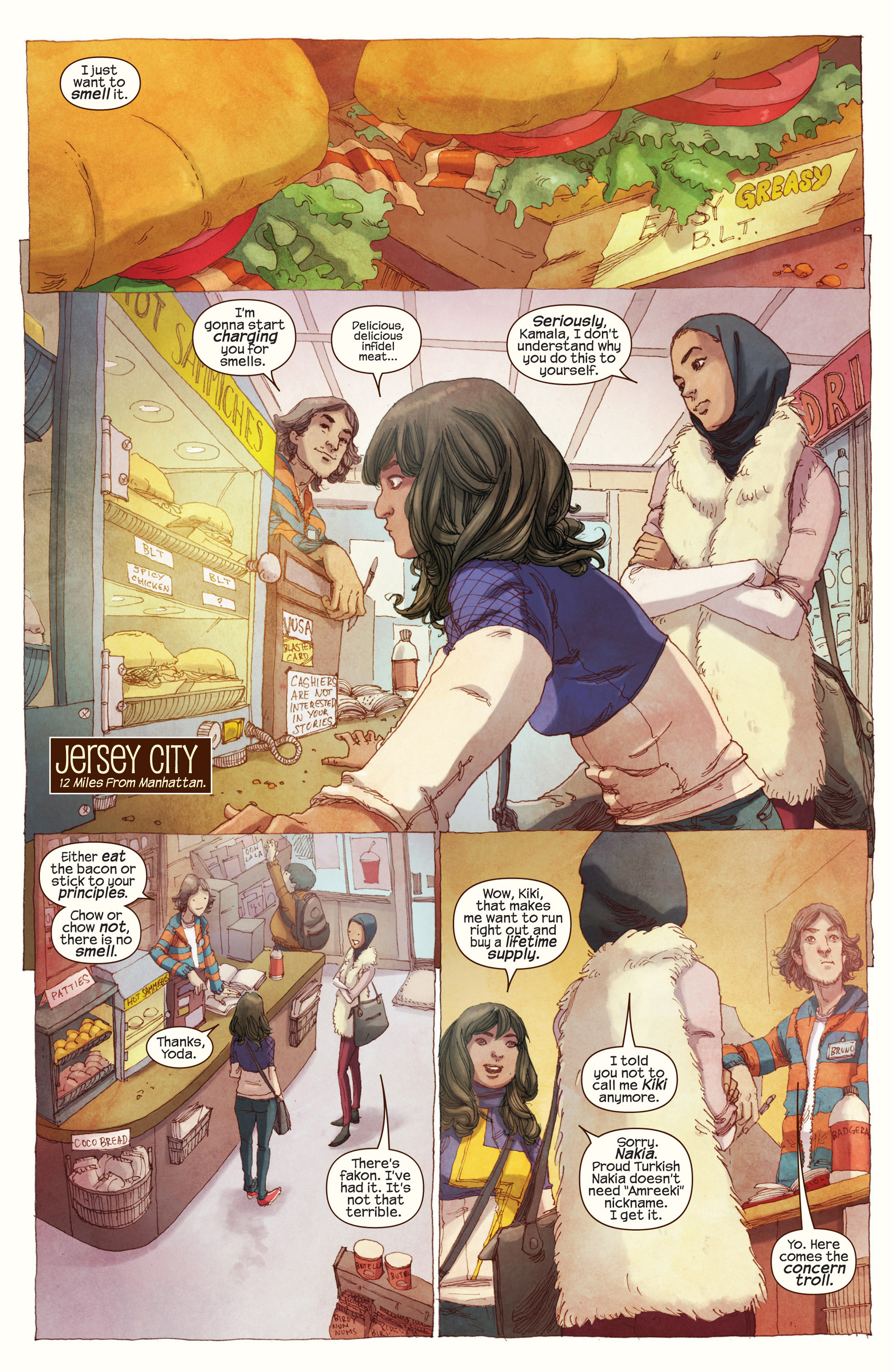 Read online Ms. Marvel (2014) comic -  Issue #1 - 2