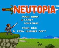 Neutopia - Título RPG