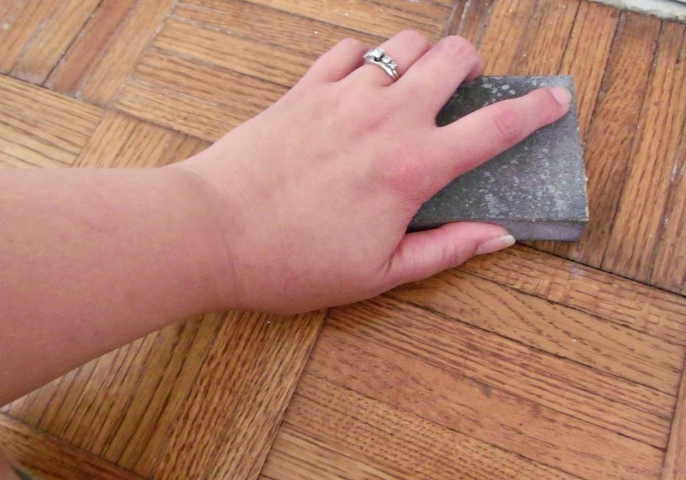 Cultivate Create Painted Parquet Floor