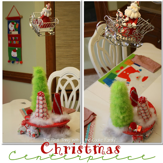 Table Decorating Ideas ~ Christmas Centerpiece