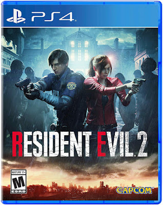 Resident Evil 2 Game Cover Ps4