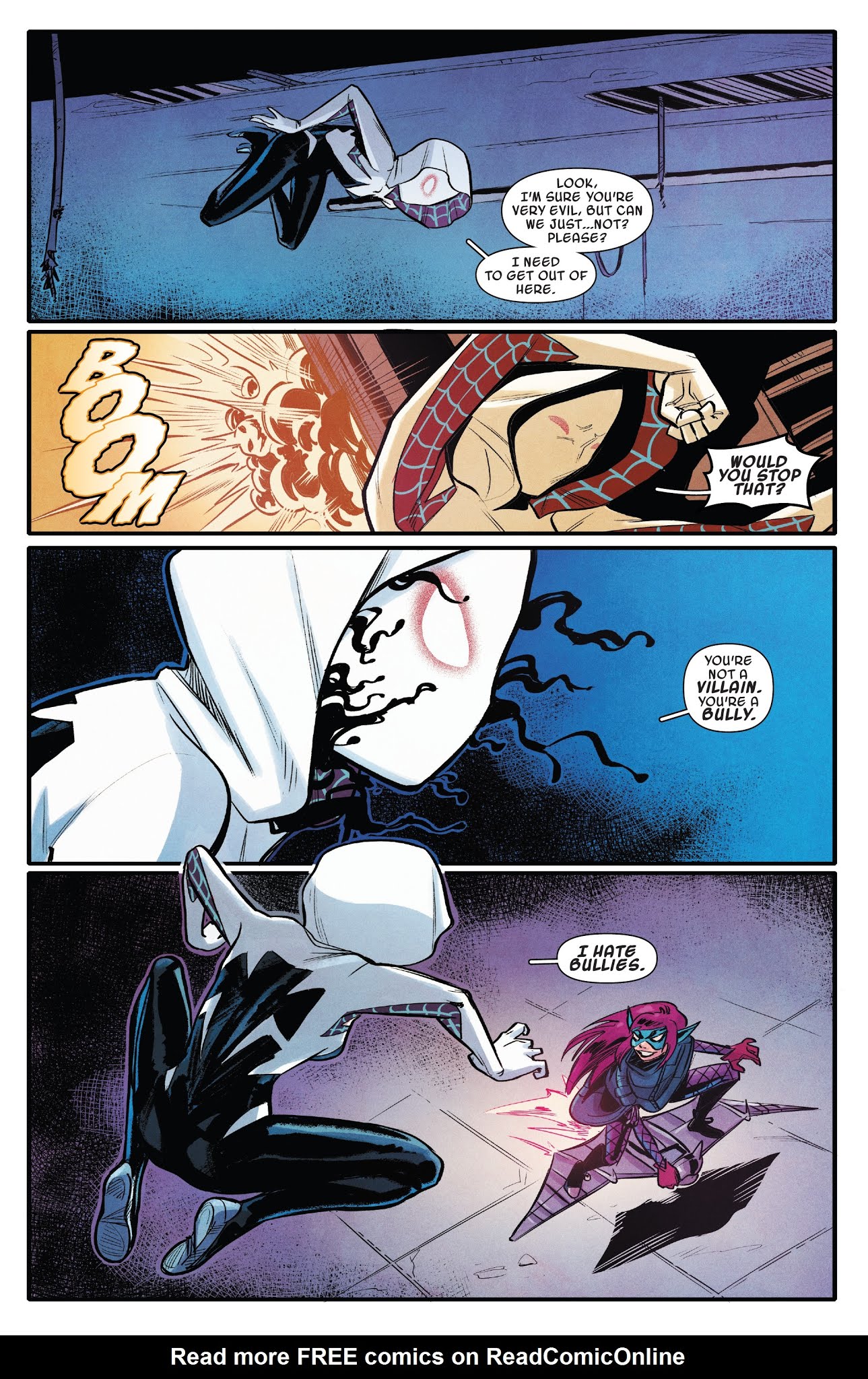Read online Spider-Gwen: Ghost-Spider comic -  Issue #1 - 18