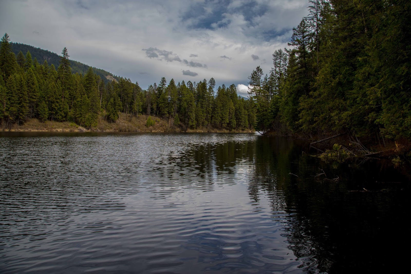 On The Road Full Time Rving Robinson Lake Bonners Ferry ID